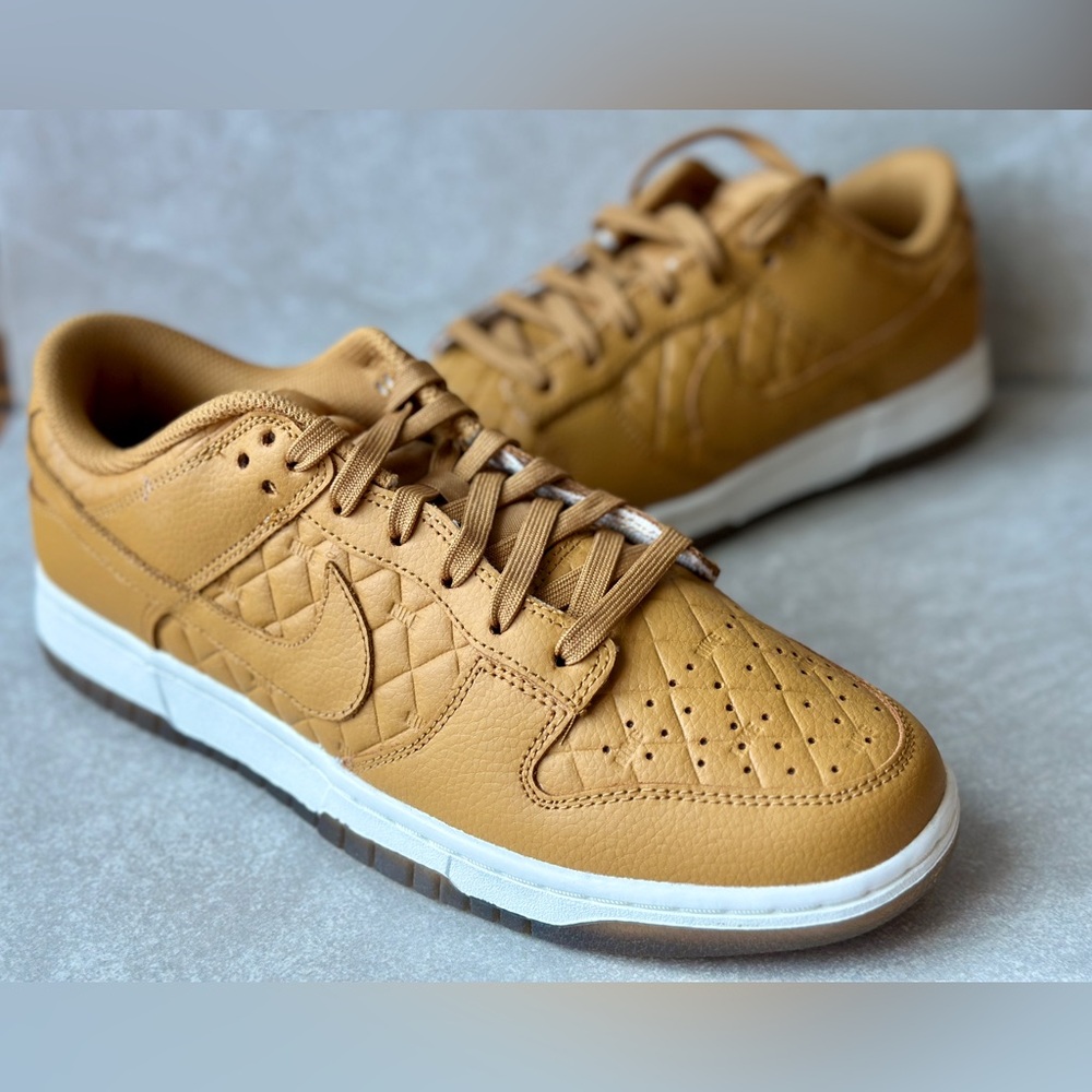 Nike Dunk Low Quilted wheat - Picture 8 of 9